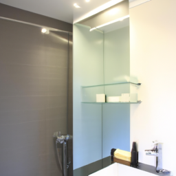 Douche traditionnelle : simple et efficace Sedan